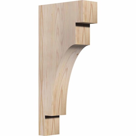 Ekena Millwork Mediterranean Smooth Corbel, Douglas Fir, 3 1/2"W x 10"D x 22"H COR04X10X22MED00SDF